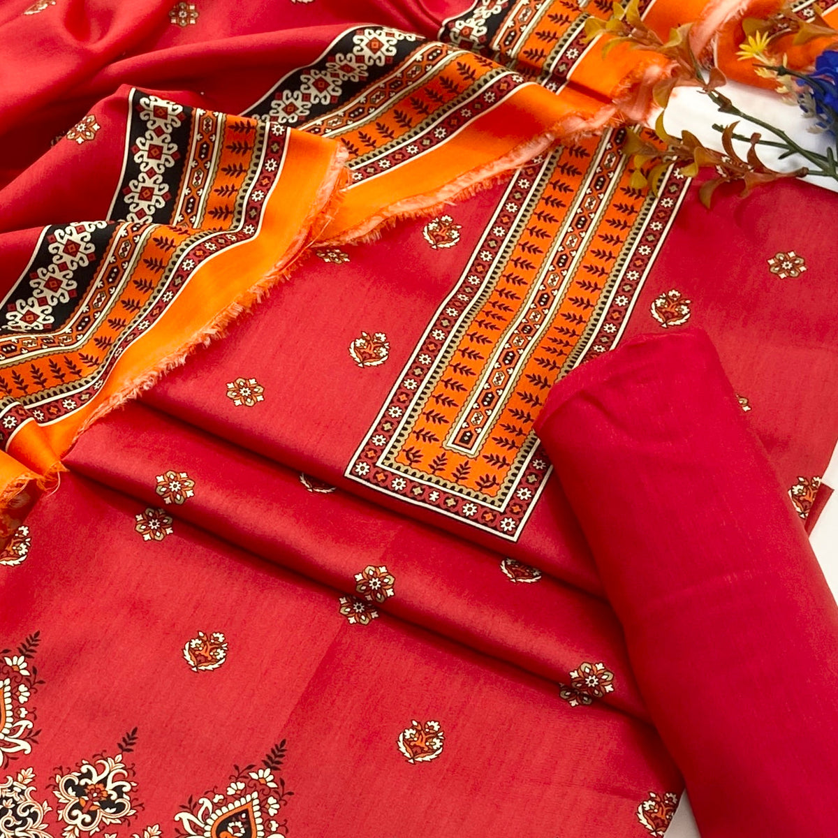 Bundle OF 10 | Rijja By Murashe | Linen Viscose 3PC (V-2)