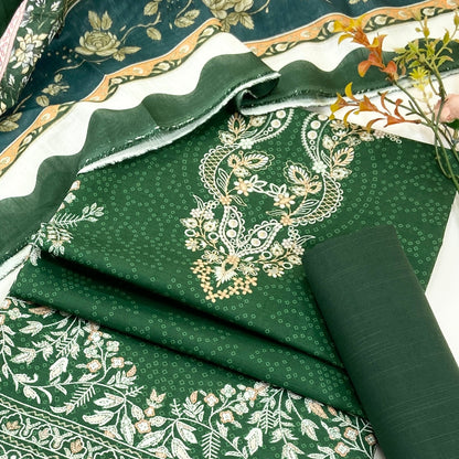 Belleza Digital Printed Khaddar 3PC