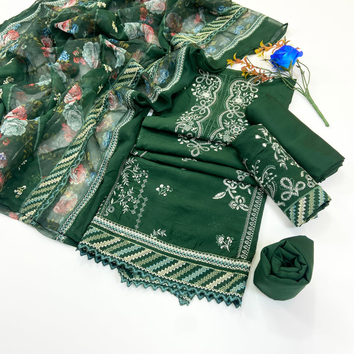 Bundle OF 08 | Lazer Kari By Anaya Noor | Viscose 3PC