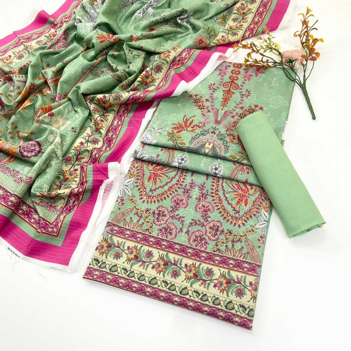 Bundle OF 10 | Zesh | Velvet Dora Viscose 3PC