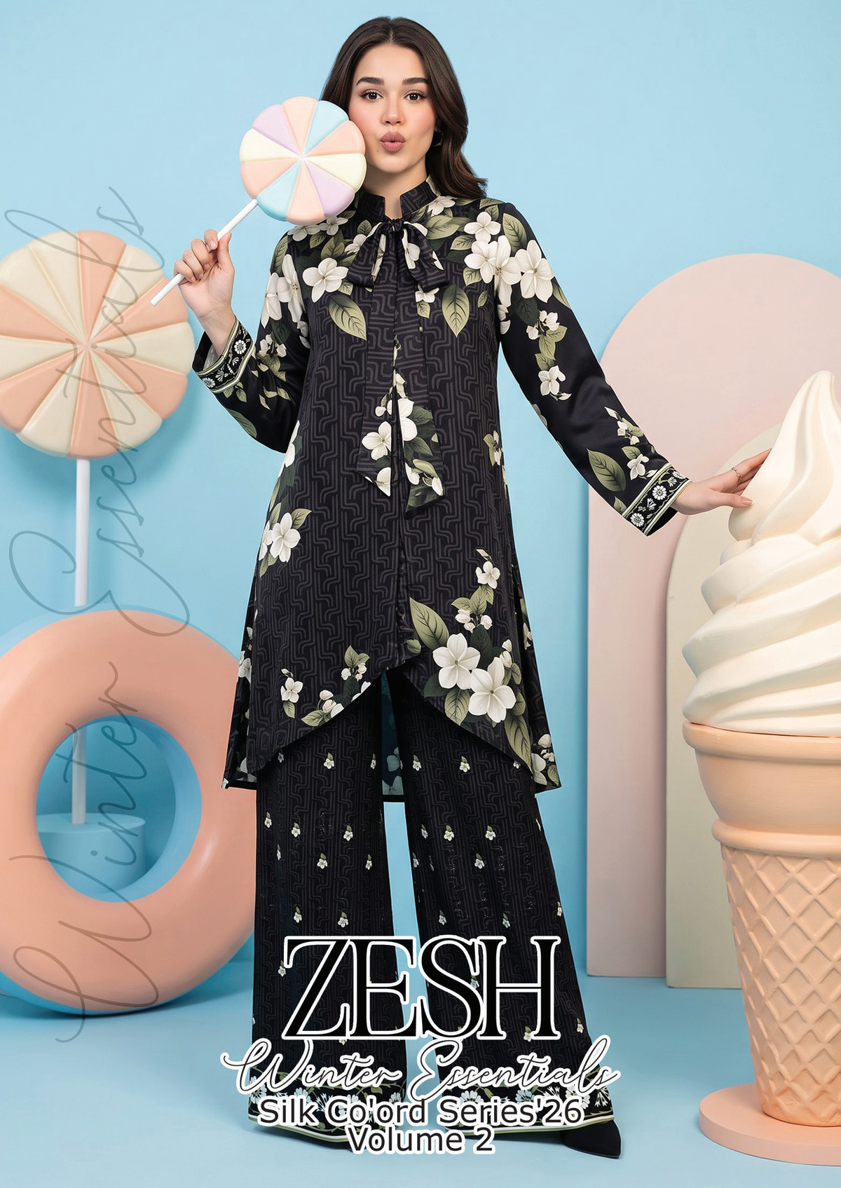 Bundle OF 10 | Zesh | Silk 2PC