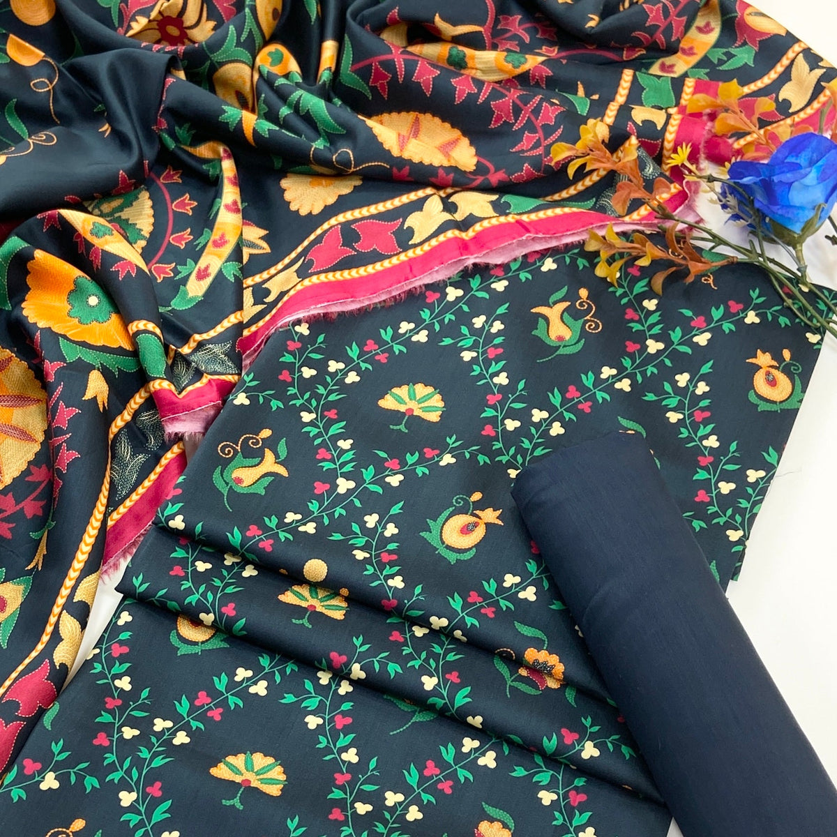 Bundle OF 10 | Rijja By Murashe | Linen Viscose 3PC (V-2)