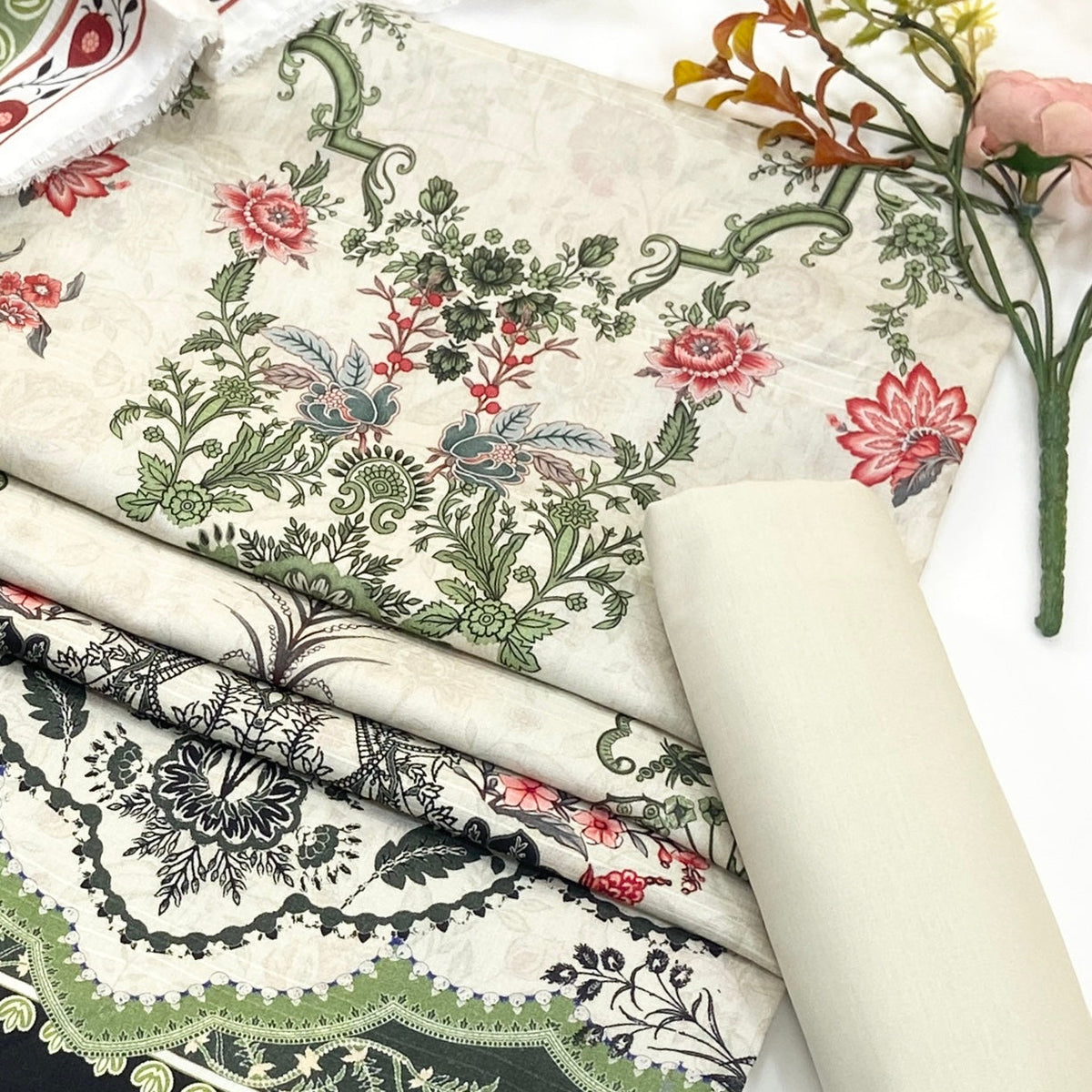Bundle OF 10 | Zesh | Velvet Dora Viscose 3PC