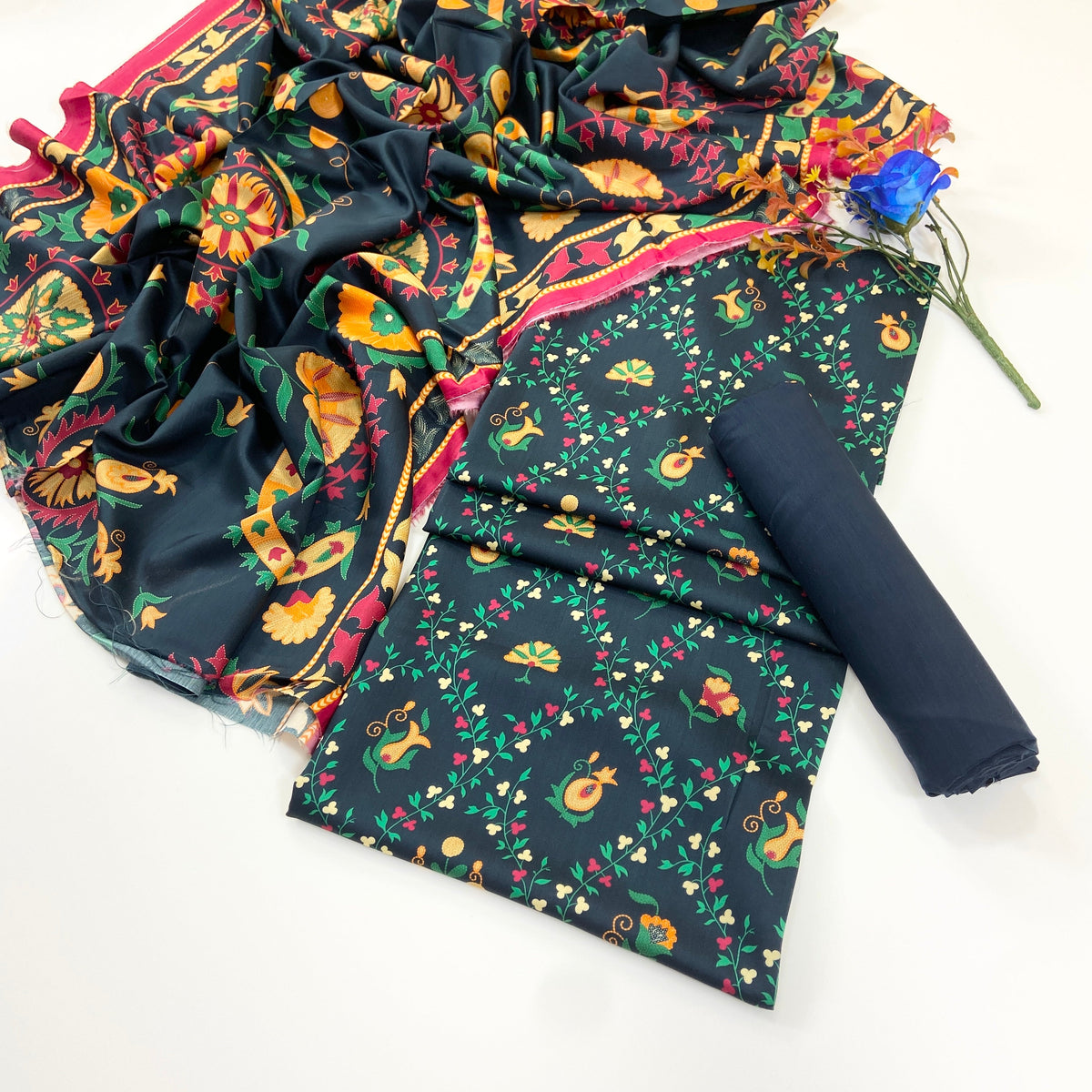 Bundle OF 10 | Rijja By Murashe | Linen Viscose 3PC (V-2)