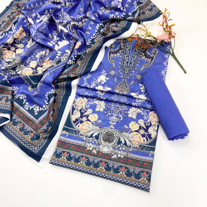 Bundle OF 10 | Zesh | Velvet Dora Viscose 3PC