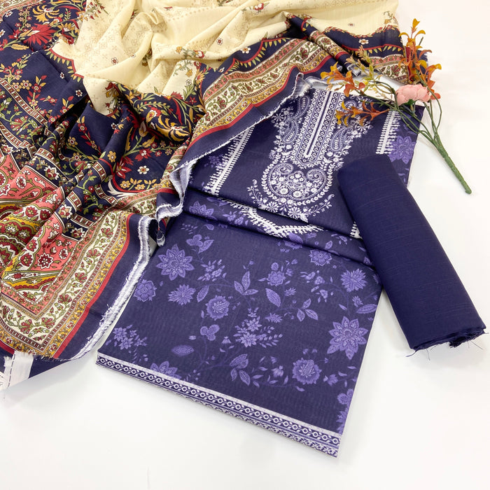 Bundle OF 10 | Belleza | Khaddar 3PC - image 1