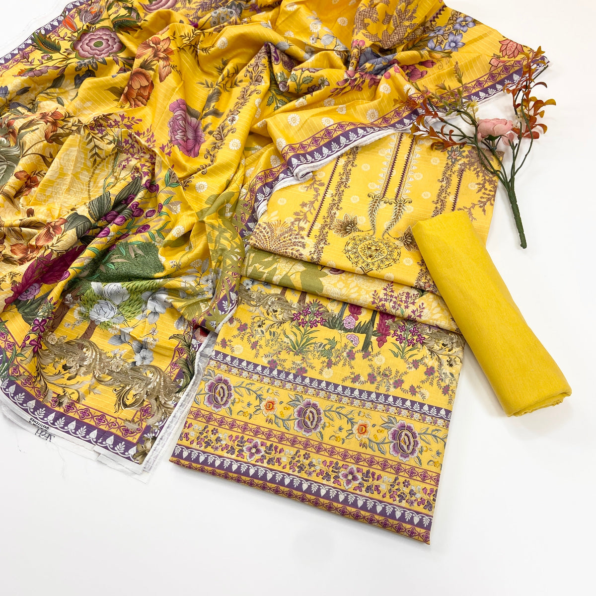 Bundle OF 10 | Zesh | Velvet Dora Viscose 3PC