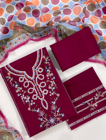 (Bundle OF 03) Jazmin Design-1904