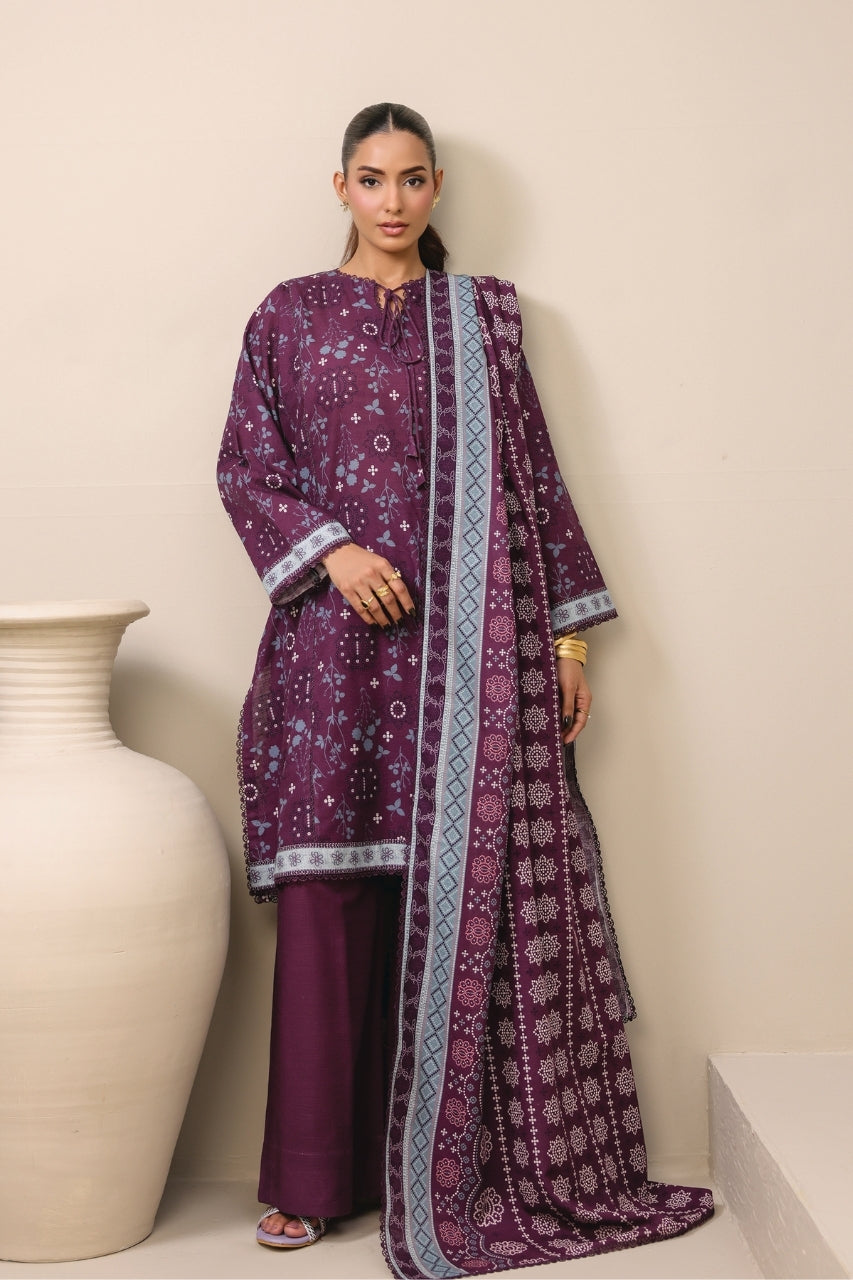 Bundle OF 10 | Raqs By Uneq | Khaddar 3PC (V-02)