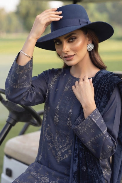 Bundle OF 06 | Khoshbo Sa By Anaya Noor | Dhanak with Plachi Shawl 3PC