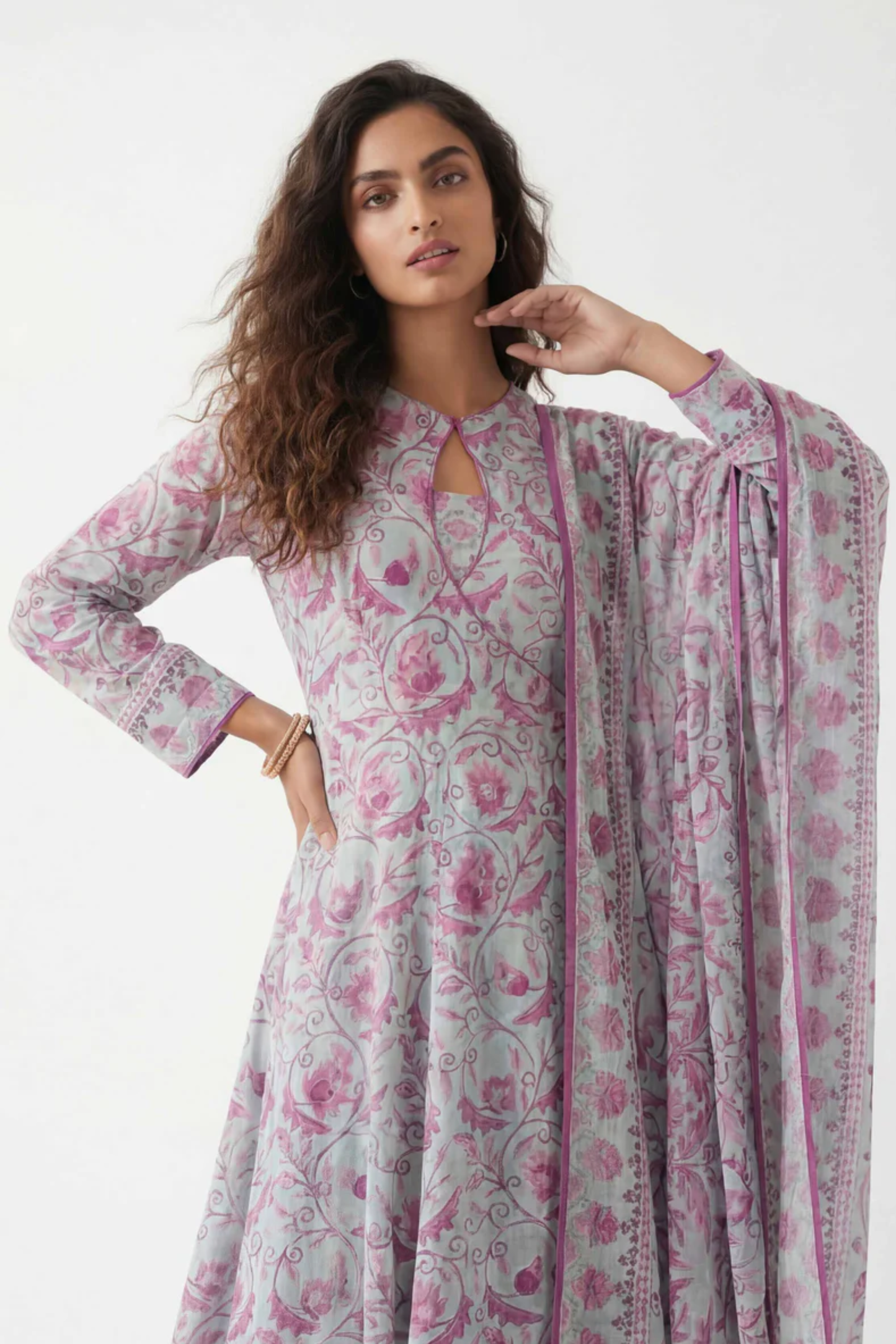 Nishat Digital Printed Lawn 3PC