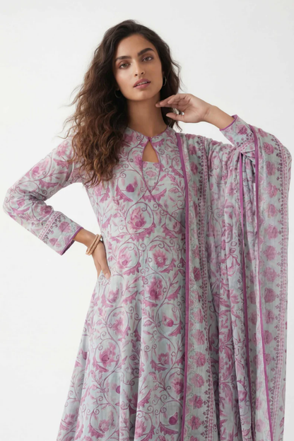 Nishat Digital Printed Lawn 3PC