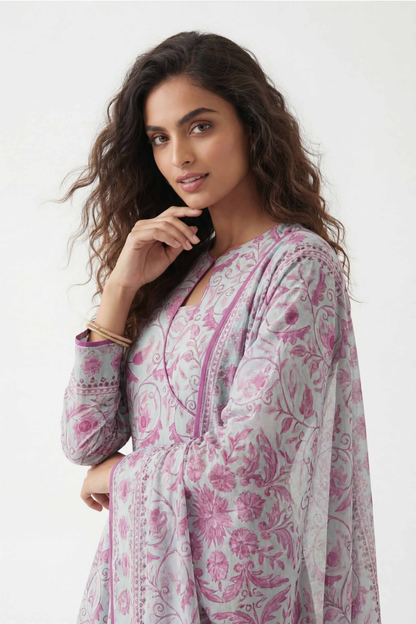 Nishat Digital Printed Lawn 3PC