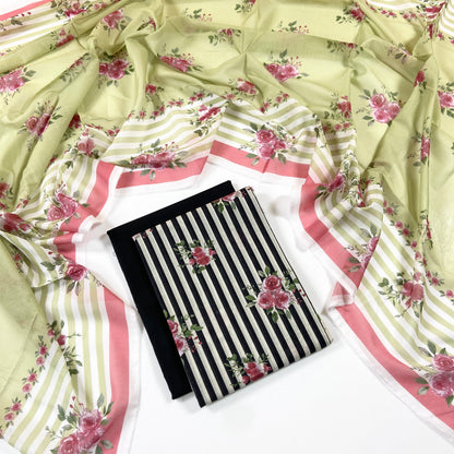 Nishat Digital Printed Lawn 3PC