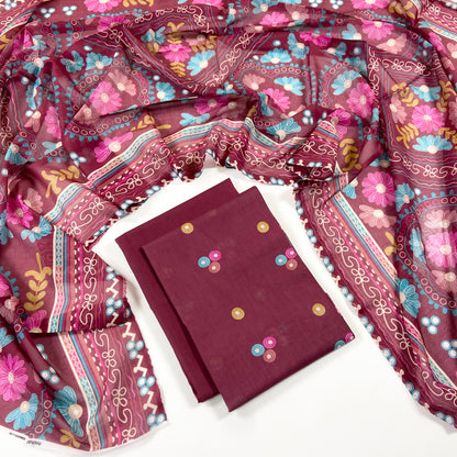 Nishat Digital Printed Lawn 3PC