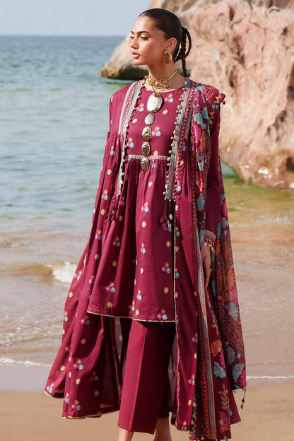 Nishat Digital Printed Lawn 3PC