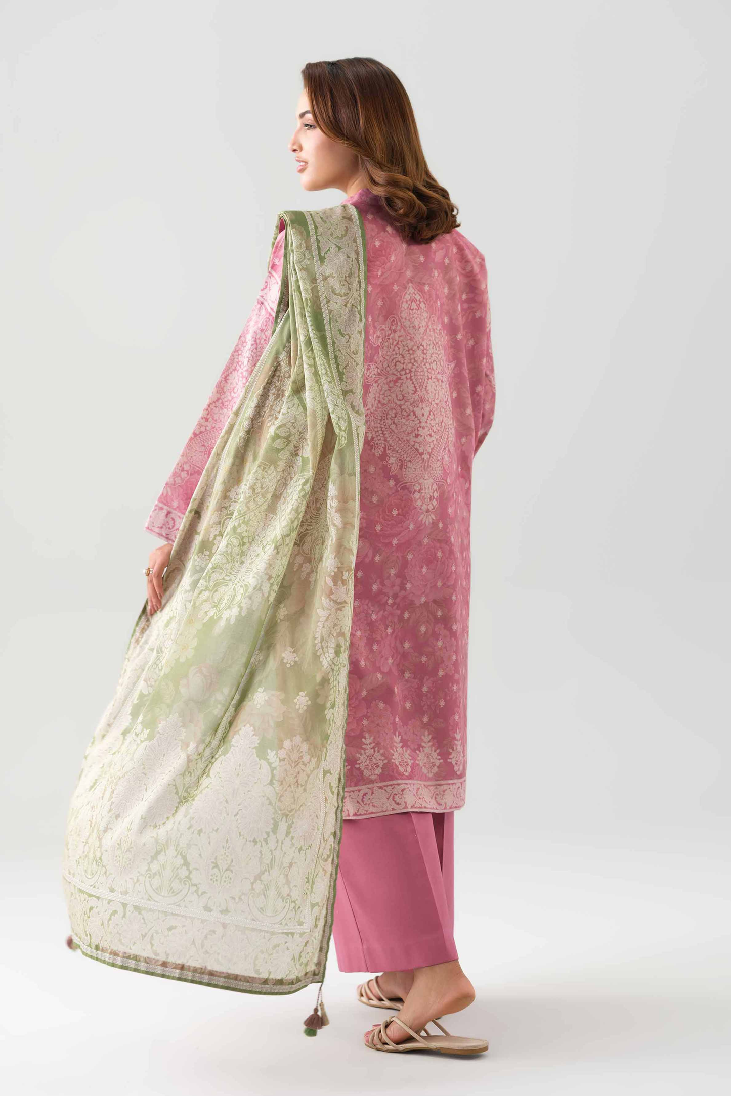 Nishat Digital Printed Lawn 3PC