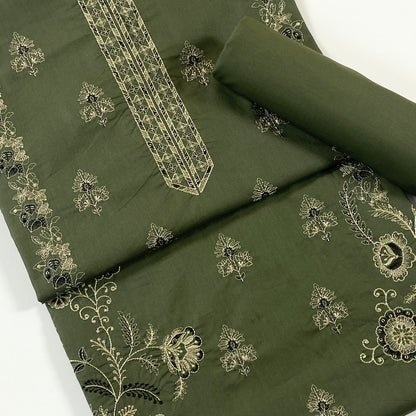 Cross Stitch Plain Emb Shirt & Trouser Lawn 2PC