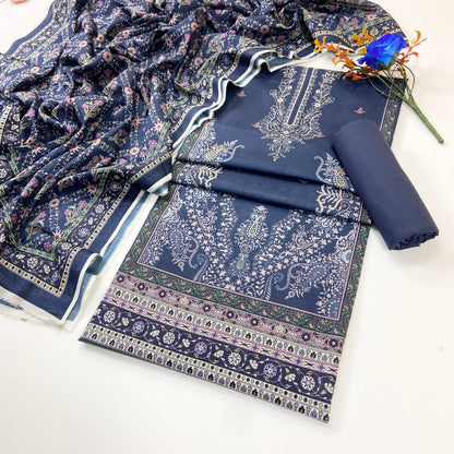 Mausummery Digital Printed Lawn 3PC