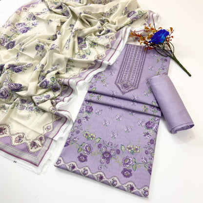 Mausummery Digital Printed Lawn 3PC