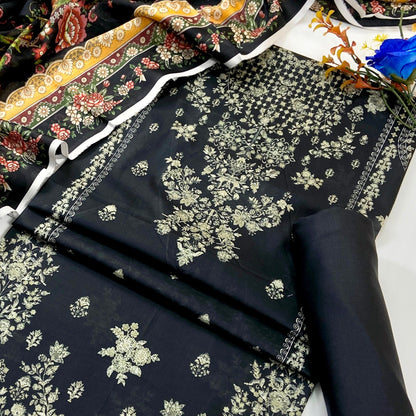 Mausummery Digital Printed Lawn 3PC