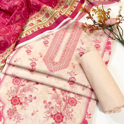 Mausummery Digital Printed Lawn 3PC