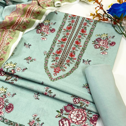 Mausummery Digital Printed Lawn 3PC