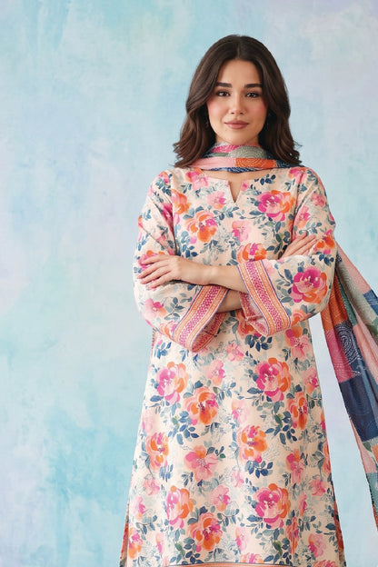 Bundle OF 08 | Zesh | Linen Viscose 3PC (A)