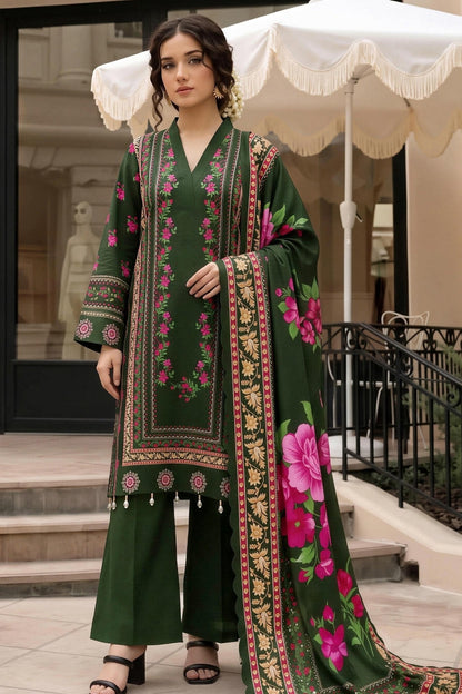 Malhaar Digital Printed Linen 3PC