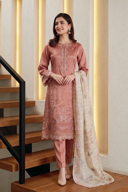 Saphira By Tawakkal Satin 3PC