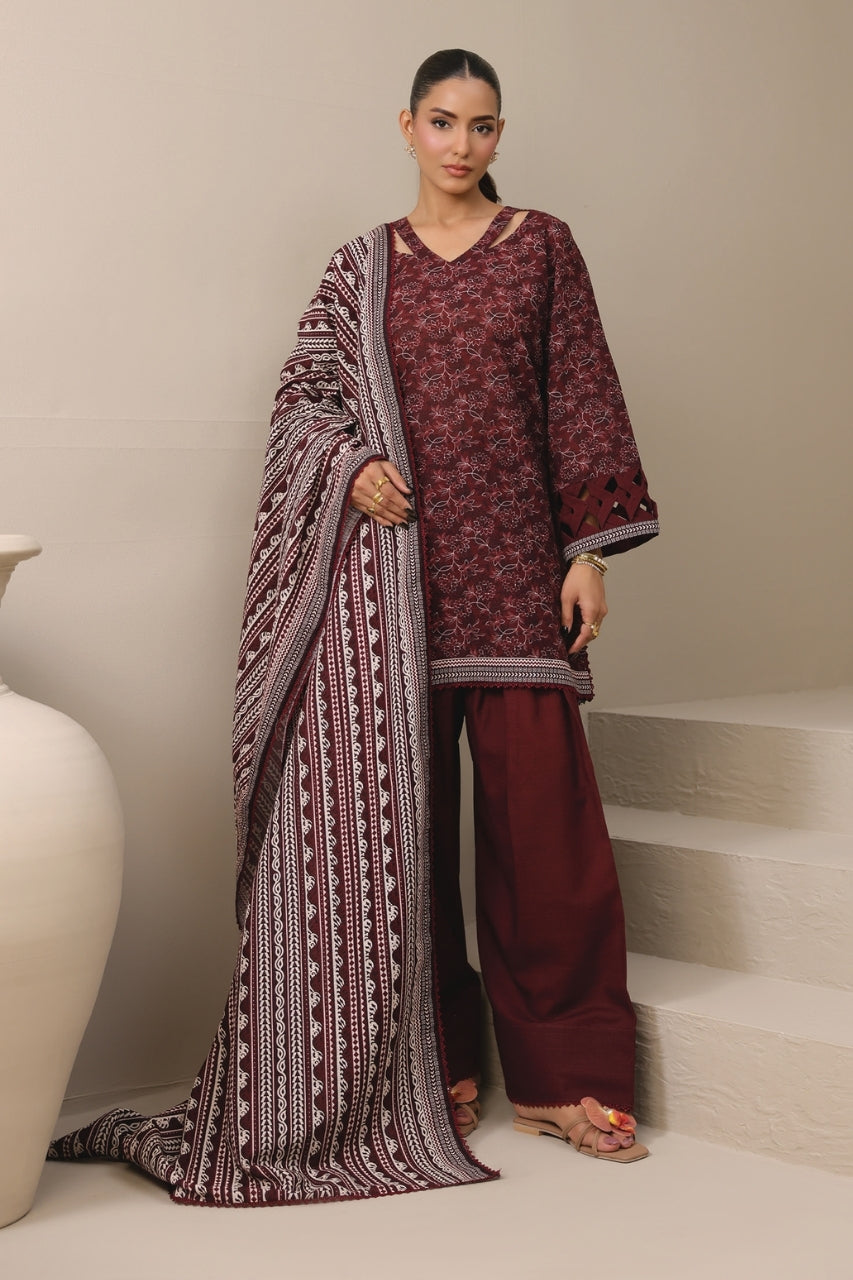 Bundle OF 10 | Raqs By Uneq | Khaddar 3PC (V-02)