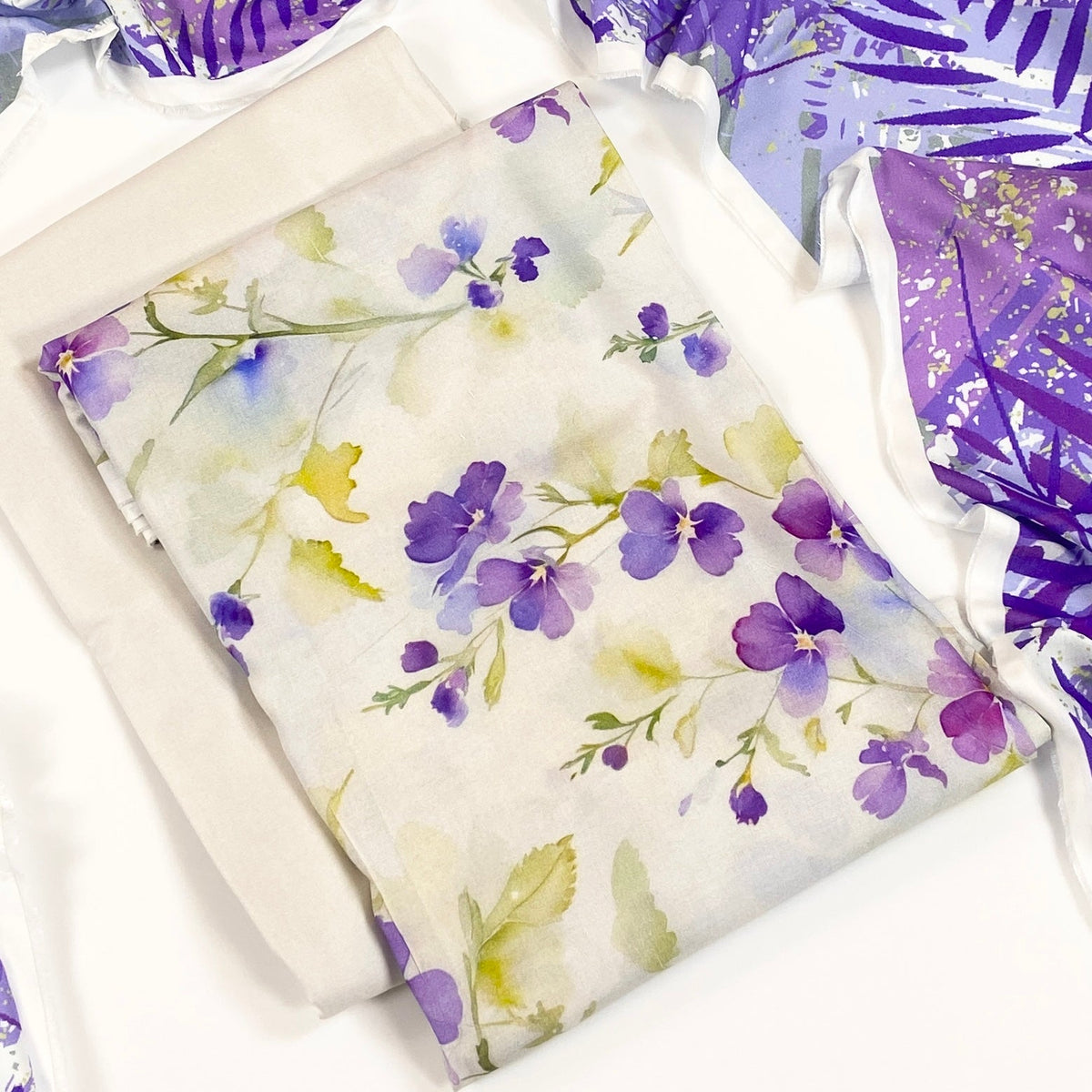 Zesh Digital Printed Viscose 3PC