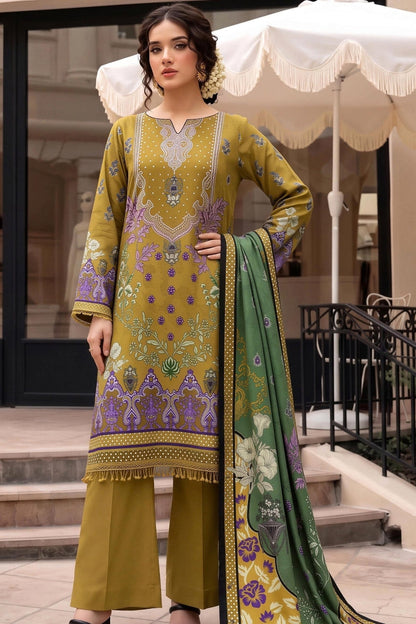 Malhaar Digital Printed Linen 3PC