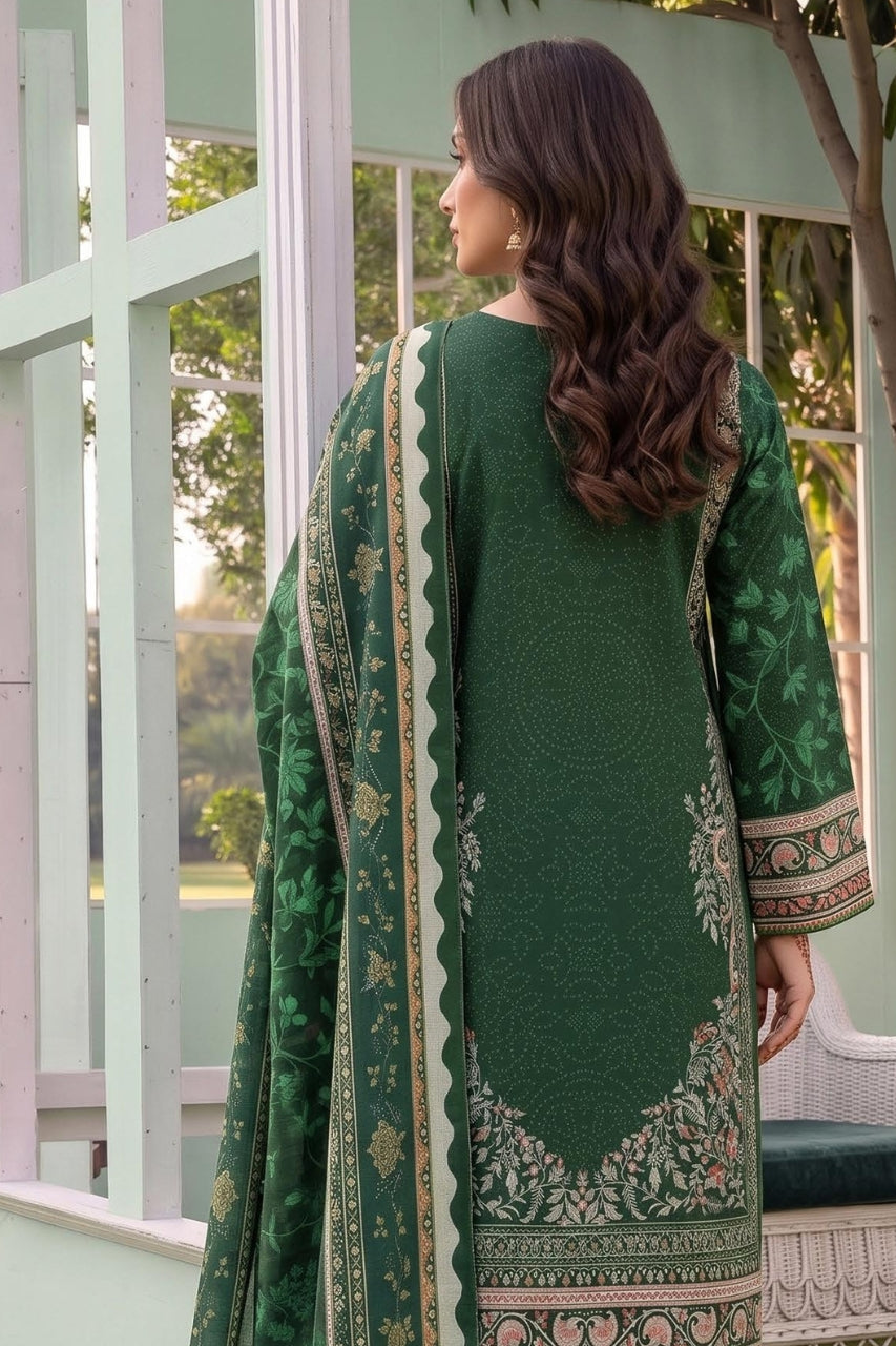 Belleza Digital Printed Khaddar 3PC