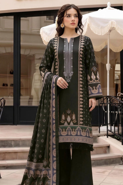 Malhaar Digital Printed Linen 3PC