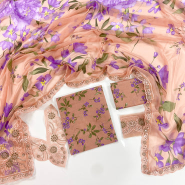 (Bundle OF 6) Iznik Peach Pink & Pista Green