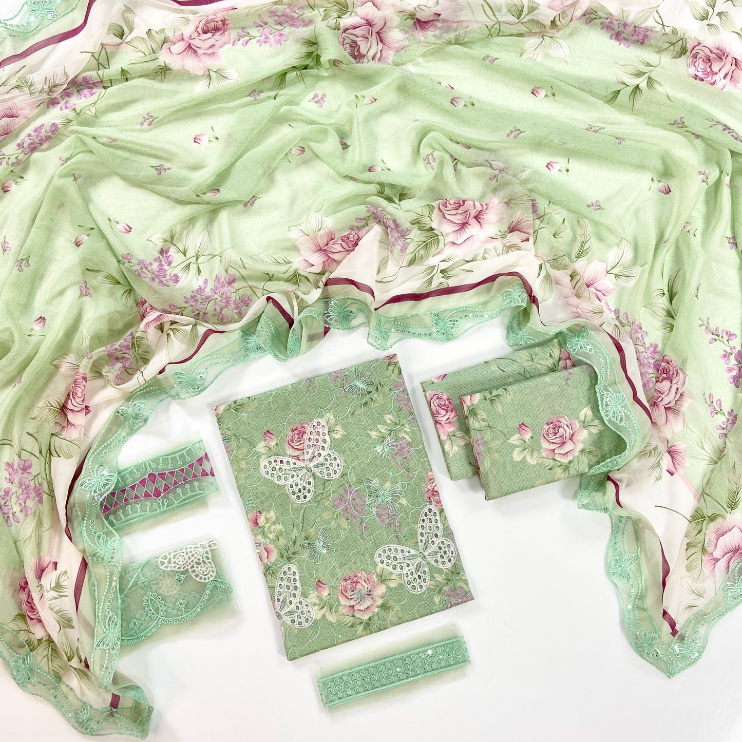 (Bundle OF 06) Butterfly 3 Colors