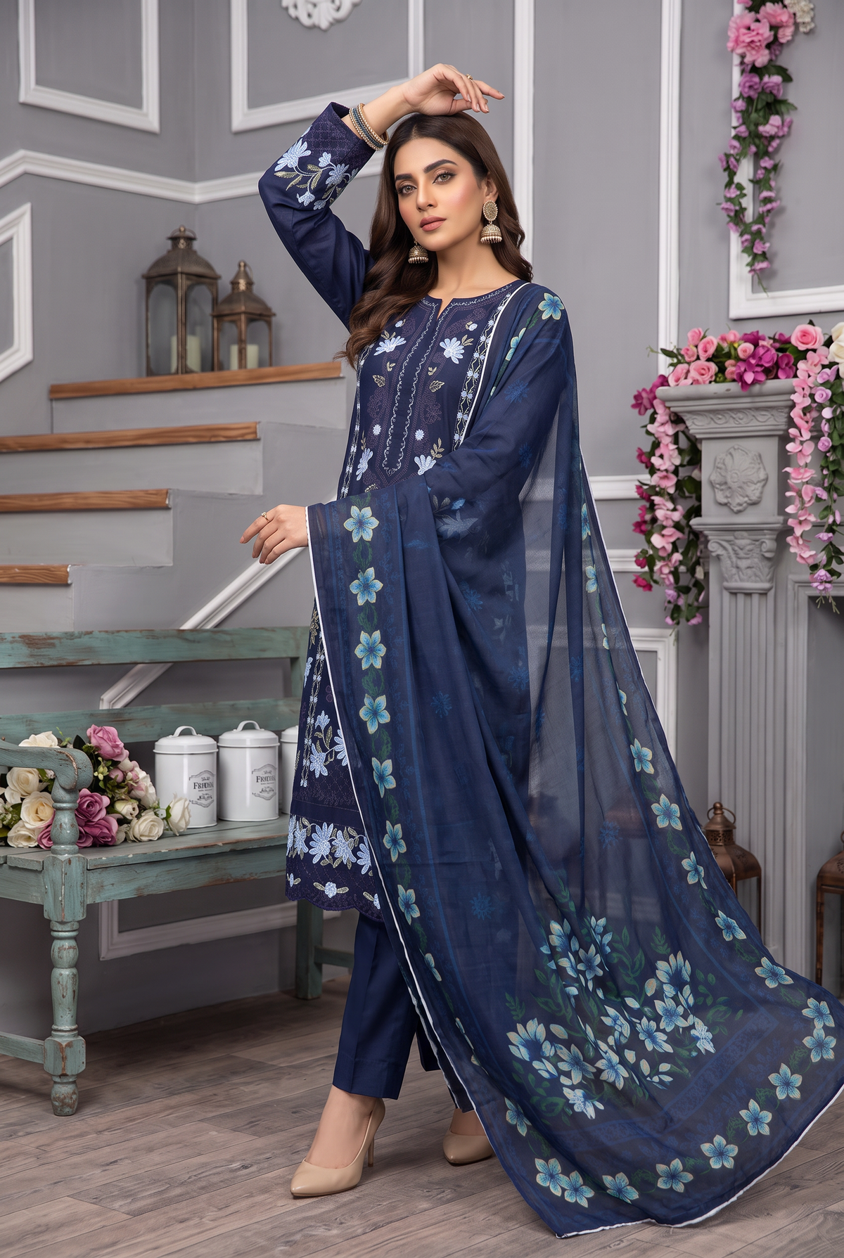 Bundle OF 06 | Maham By Anaya Noor | Dhanak 3PC