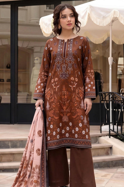 Malhaar Digital Printed Linen 3PC