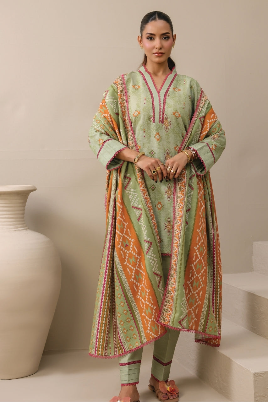 Bundle OF 10 | Raqs By Uneq | Khaddar 3PC (V-02)