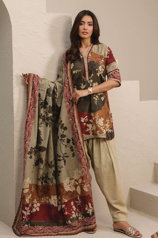 Bundle OF 10 | Raqs | Khaddar 3PC  (V-01)