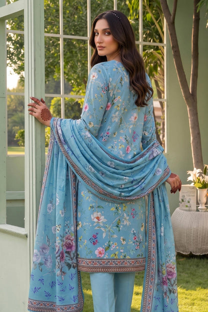 Belleza Digital Printed Khaddar 3PC