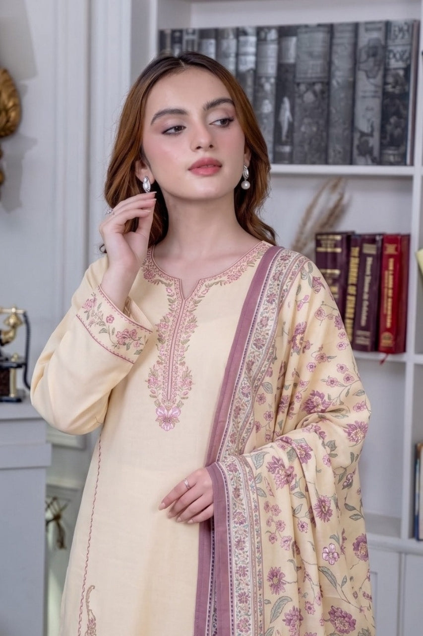 Noori By Shanaya Digital Printed Khaddar 3PC
