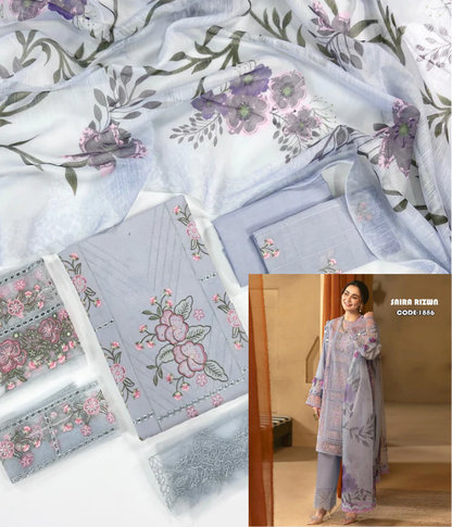 (Bundle OF 03) Saira Rizwan Design-1886