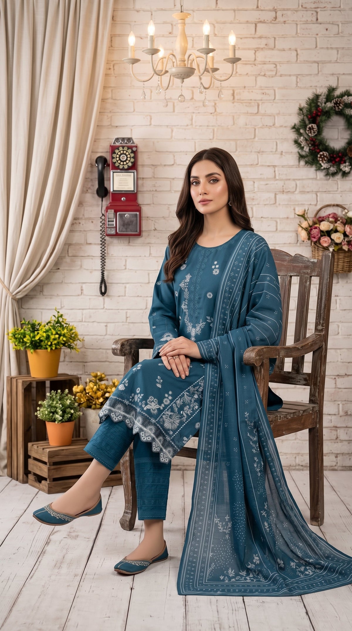 Bundle OF 08 | Areesha By Anaya Noor | Khaddar 3PC