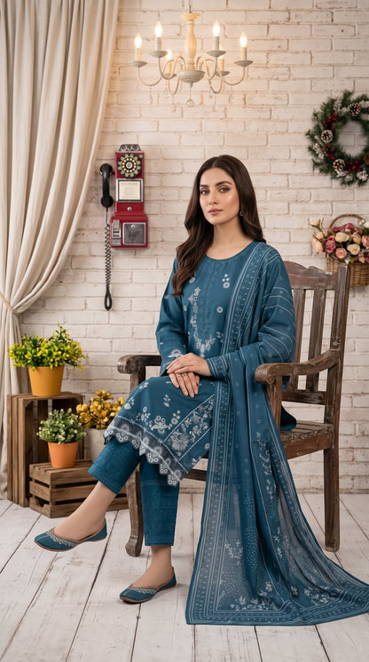 Bundle OF 08 | Areesha By Anaya Noor | Khaddar 3PC