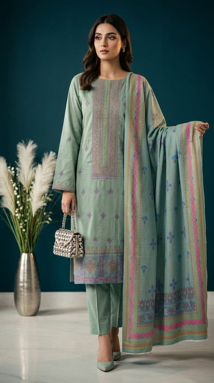 Bundle OF 08 | Kashmala By Anaya Noor | Khaddar 3PC