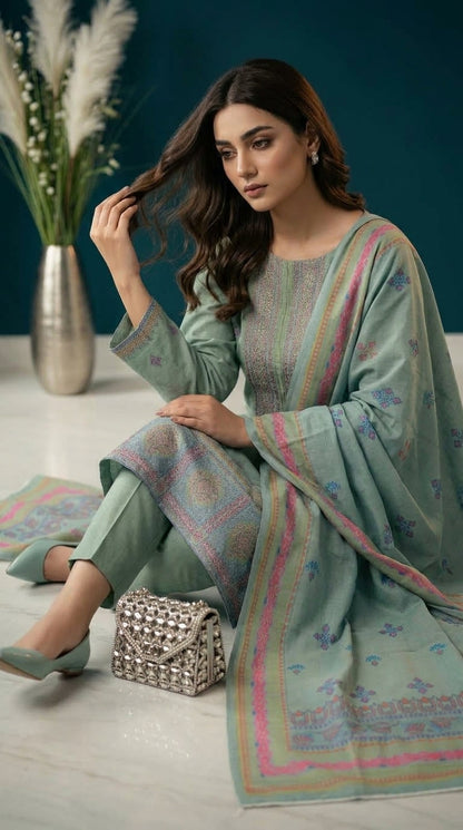 Bundle OF 08 | Kashmala By Anaya Noor | Khaddar 3PC