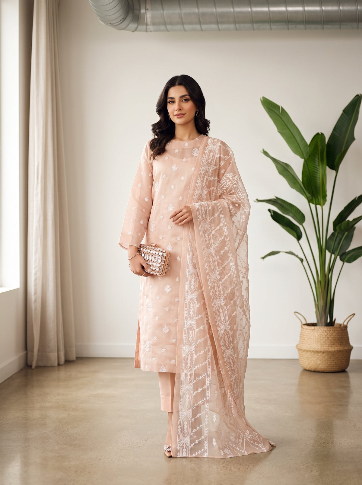 Bundle OF 10 | White Rose By Anaya Noor | Viscose 3PC