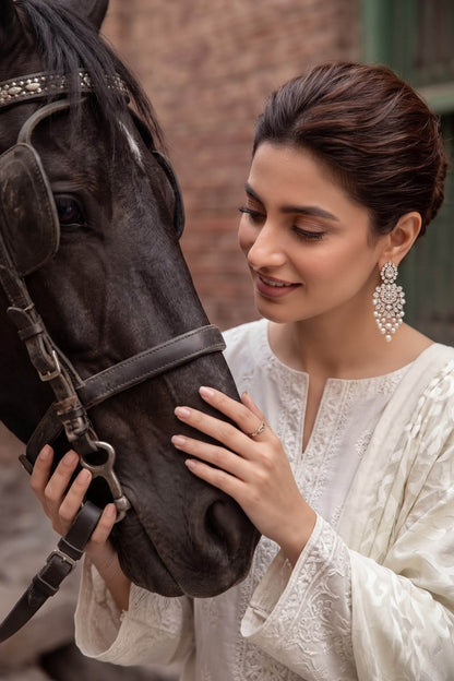 Bundle OF 06 | Khoshbo Sa By Anaya Noor | Dhanak with Plachi Shawl 3PC